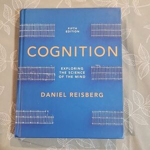 Cognition Text Book 5th Edition